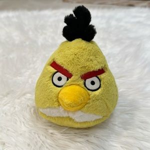 Angry birds plush yellow bird toy